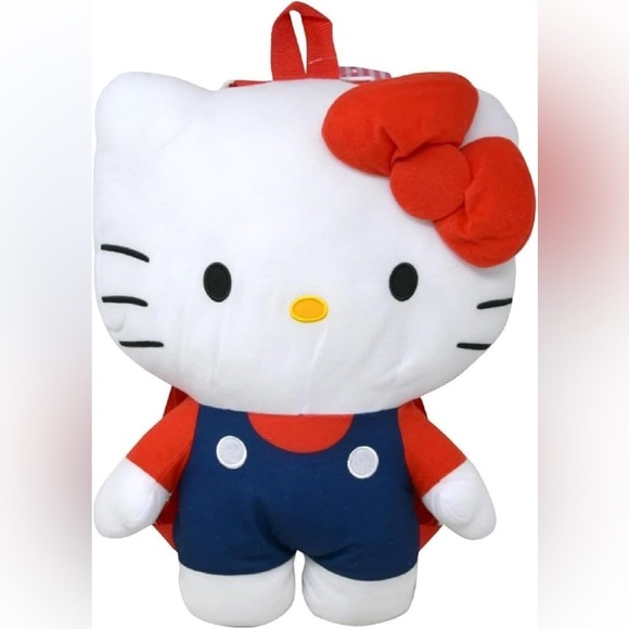 Sanrio Handbags - Sanrio Hello Kitty Backpack Plushie Bag 18”